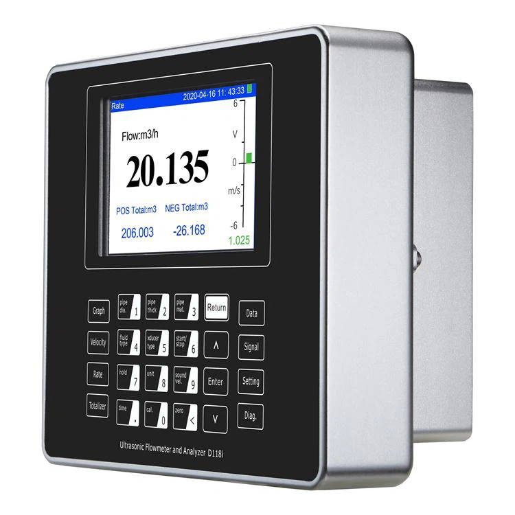 D118i Ultrasonic Flowmeter and Analyzer